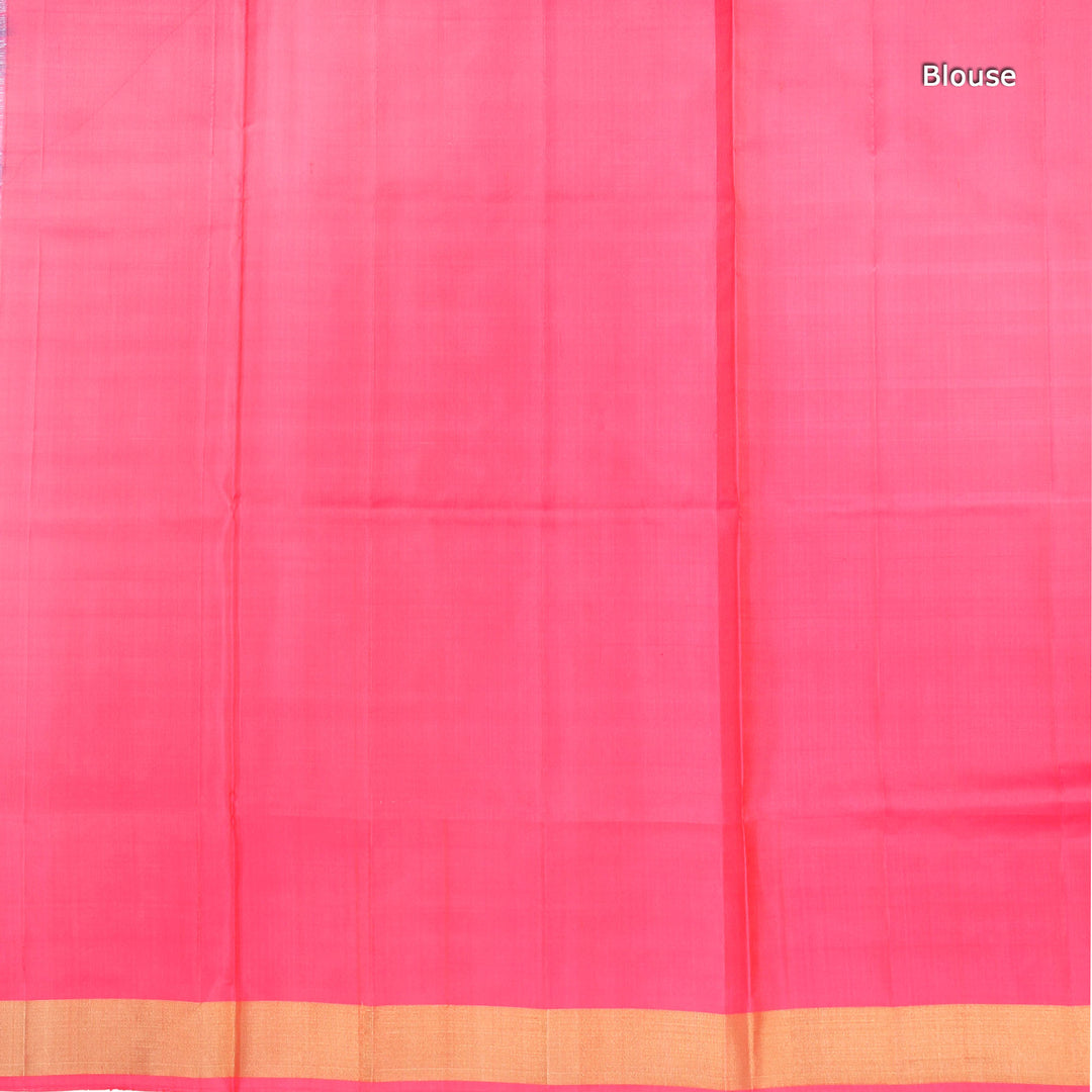 Kuberan Light Blue Yellow Soft Silk Saree