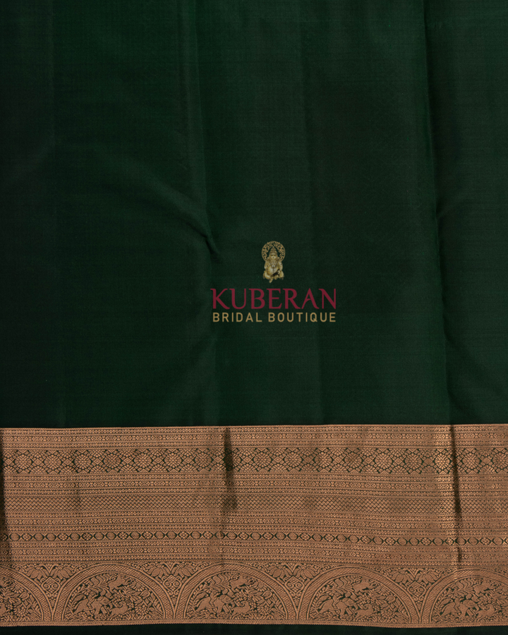 Kuberan Red Kanchivaram Silk Saree