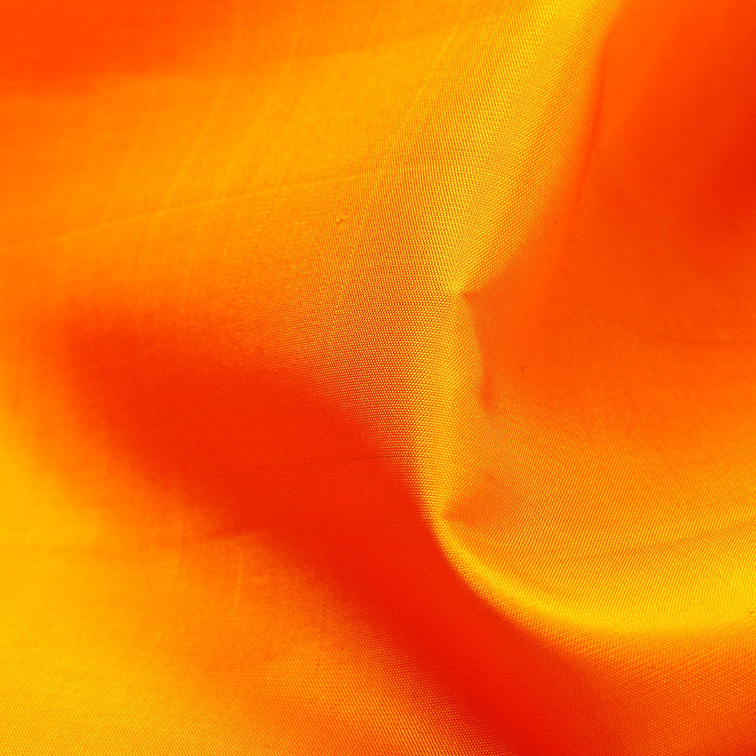 Kuberan Yellow Red 9 Yards Silk Saree