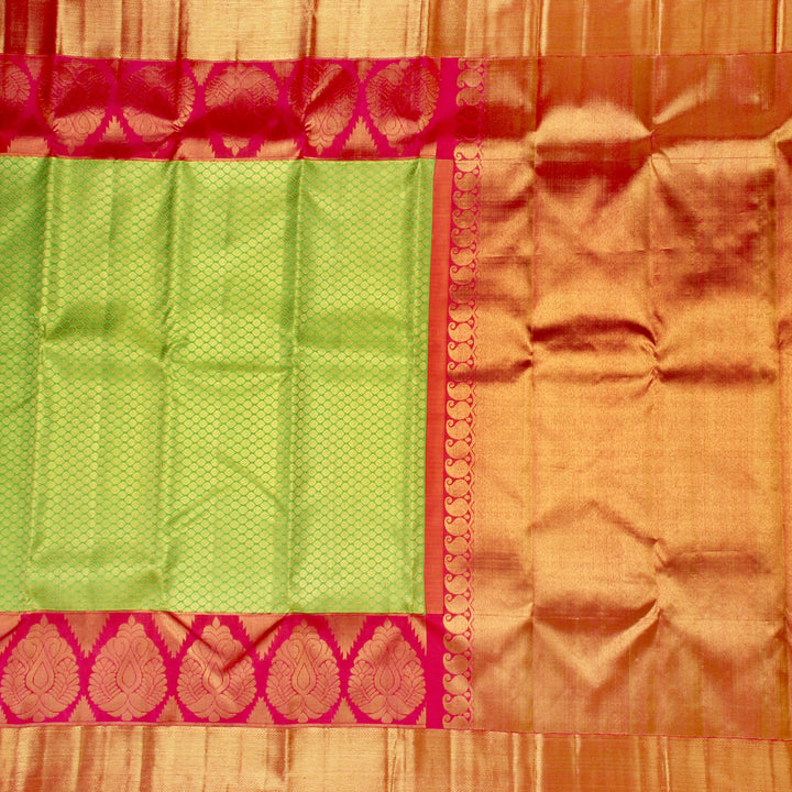 Kuberan Green Kanchivaram Silk Saree