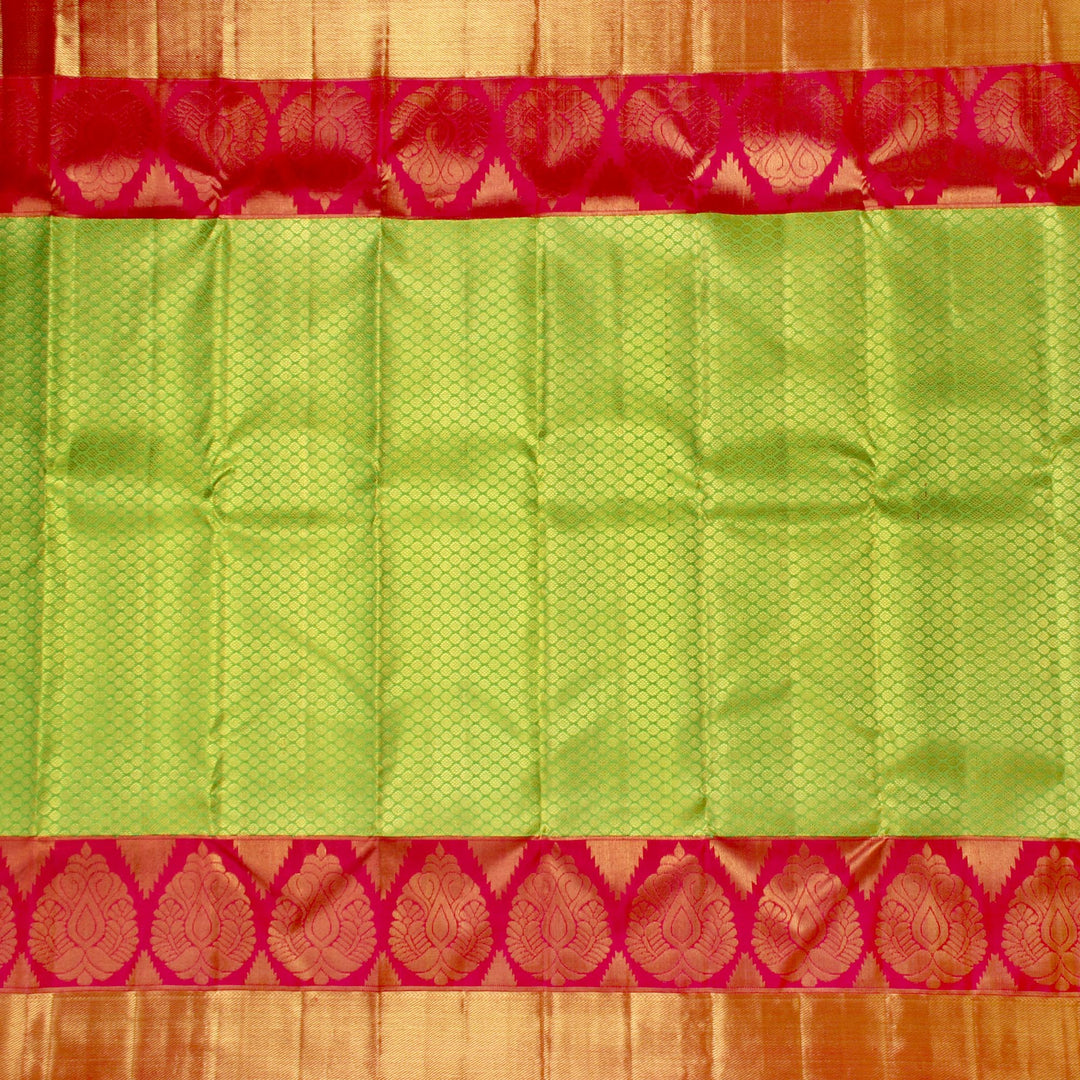 Kuberan Green Kanchivaram Silk Saree