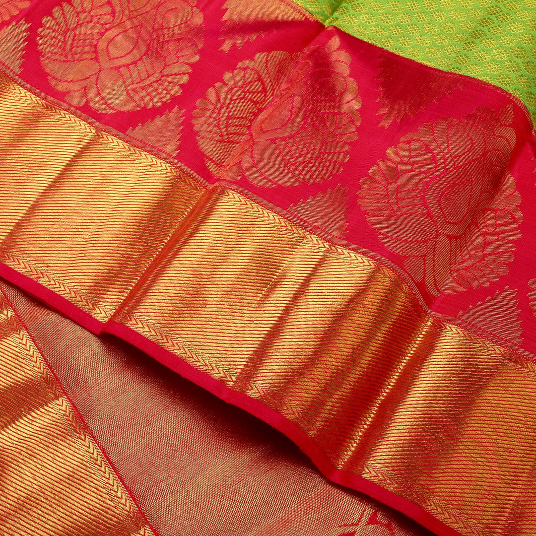Kuberan Green Kanchivaram Silk Saree