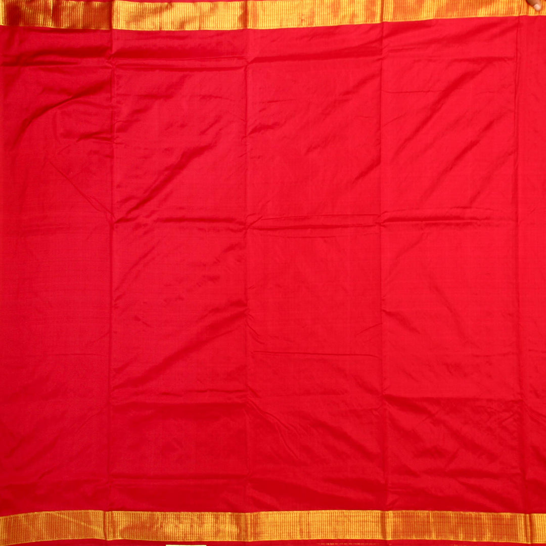 Kuberan Pink 9 Yards Silk Saree