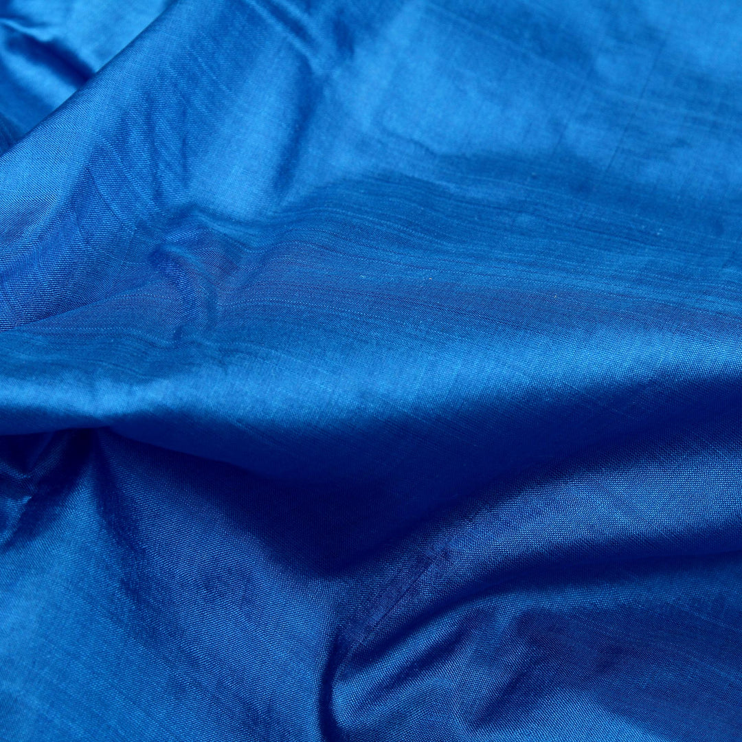 Kuberan Blue 9 Yards Silk Saree