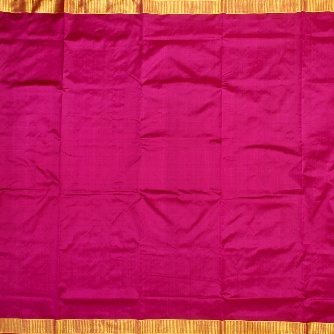 Kuberan Purple 9 Yards Silk Saree