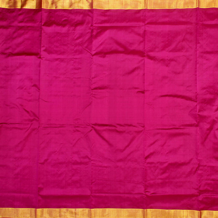 Kuberan Purple 9 Yards Silk Saree