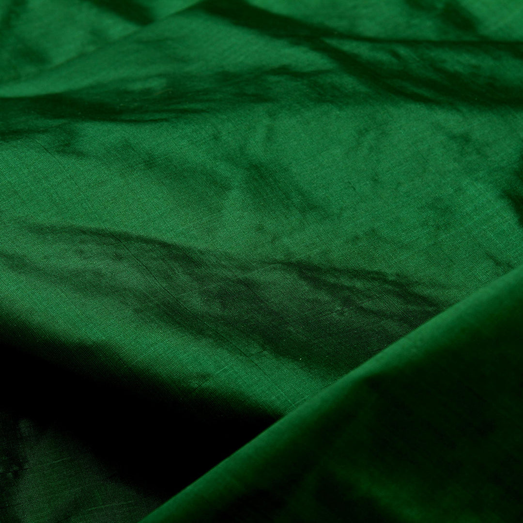 Kuberan Green 9 Yards Silk Saree