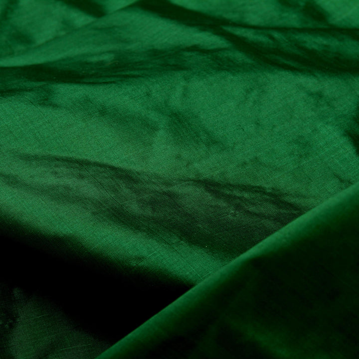 Kuberan Green 9 Yards Silk Saree