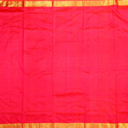 Kuberan Red Pink 9 Yards Silk Saree