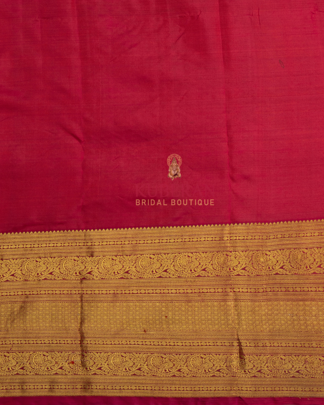 Kuberan Turquoise Blue Kanchivaram Silk Saree