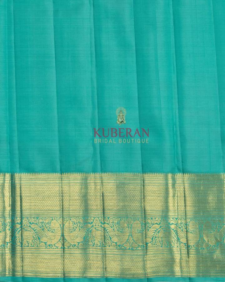 Kuberan Pink Kalamkari Prints Kanchipuram Silk Saree