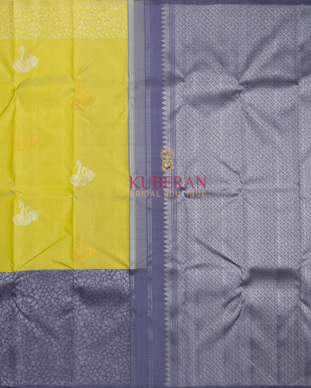 Kuberan Pure Silk Designer Kanchivaram Saree