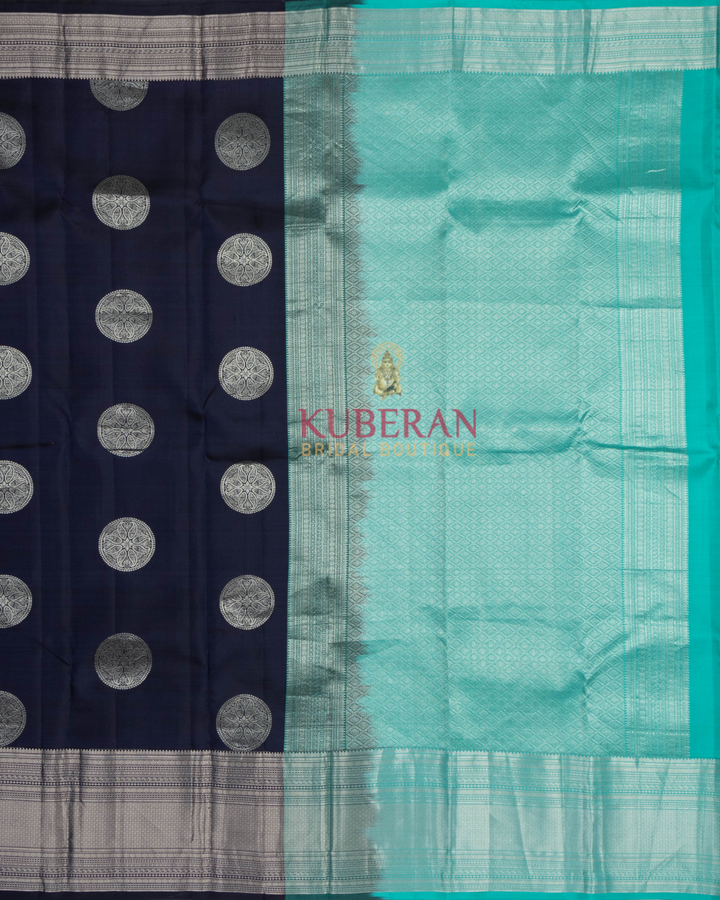 Blue Kanchivaram Silk Saree