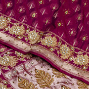 Kuberan Purple Silk Saree