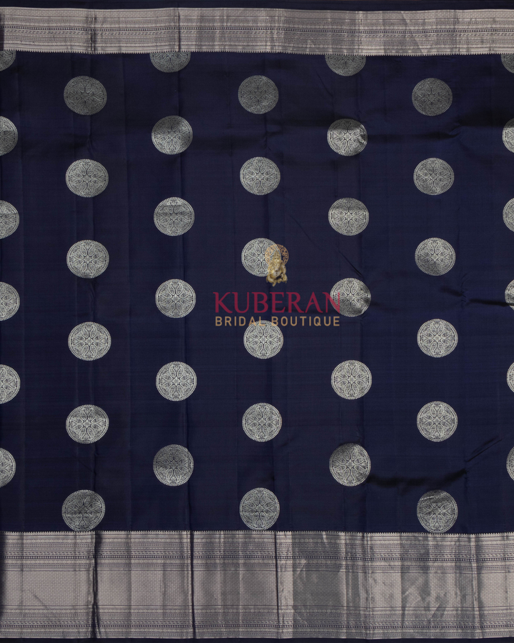 Blue Kanchivaram Silk Saree