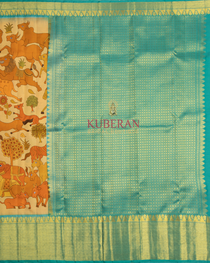 Kuberan Pochampally Ikat Silk Saree