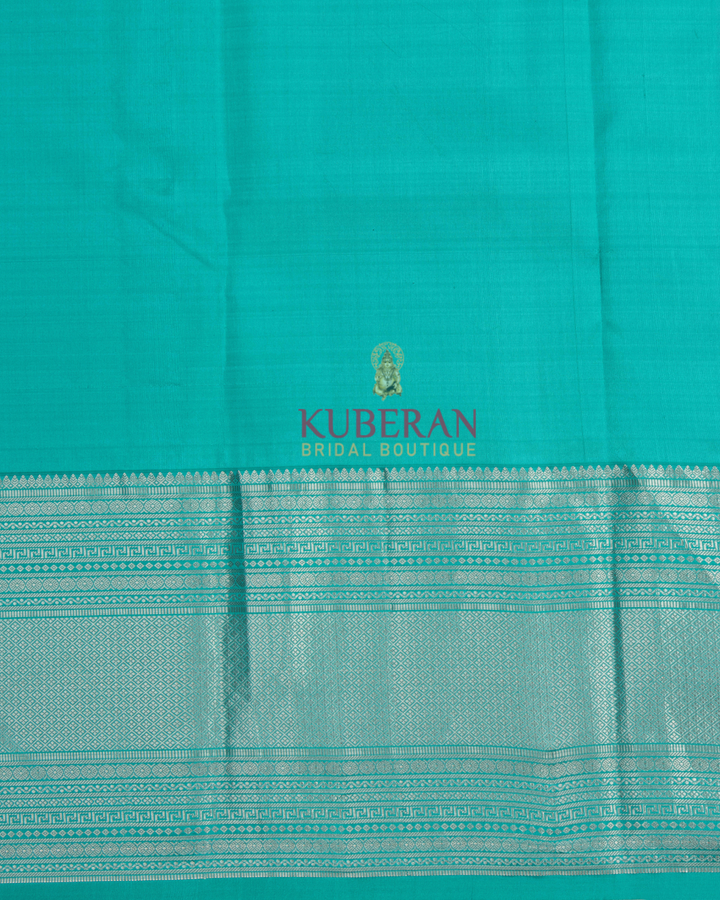 Kuberan Blue Kanchivaram Silk Saree