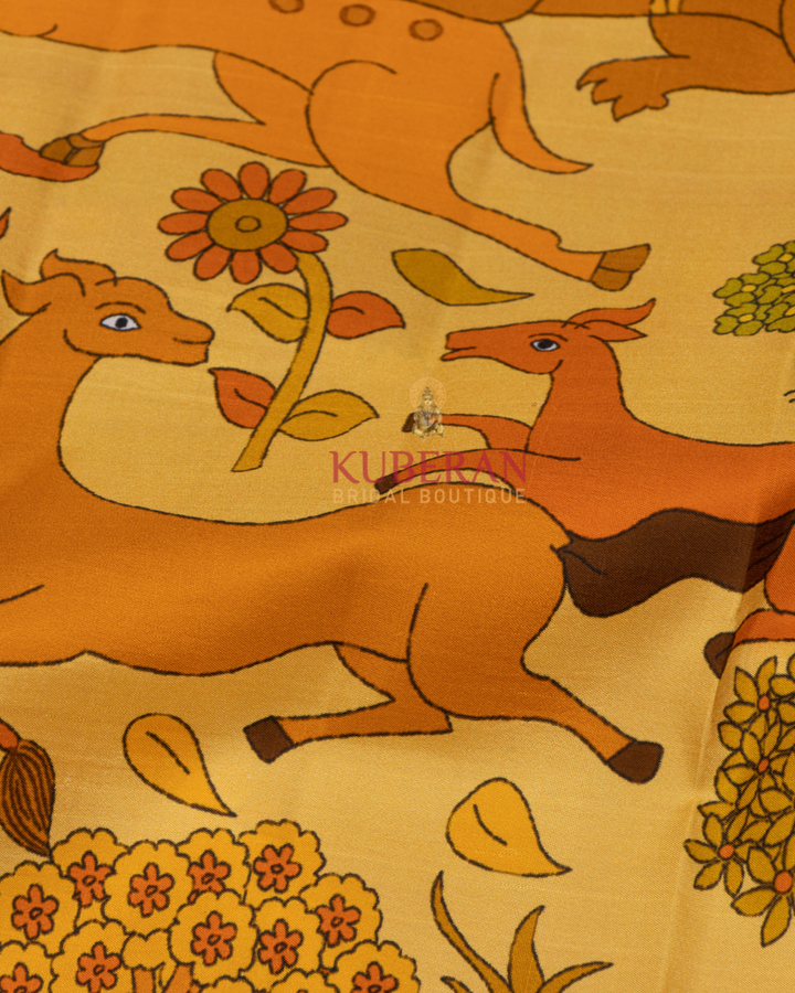 Kuberan Pochampally Ikat Silk Saree