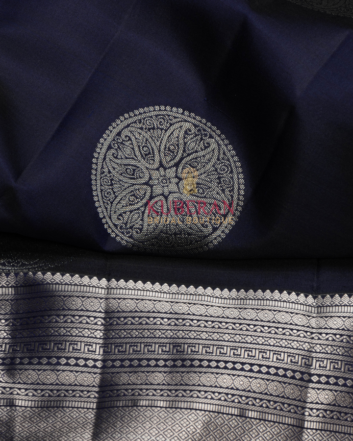 Blue Kanchivaram Silk Saree