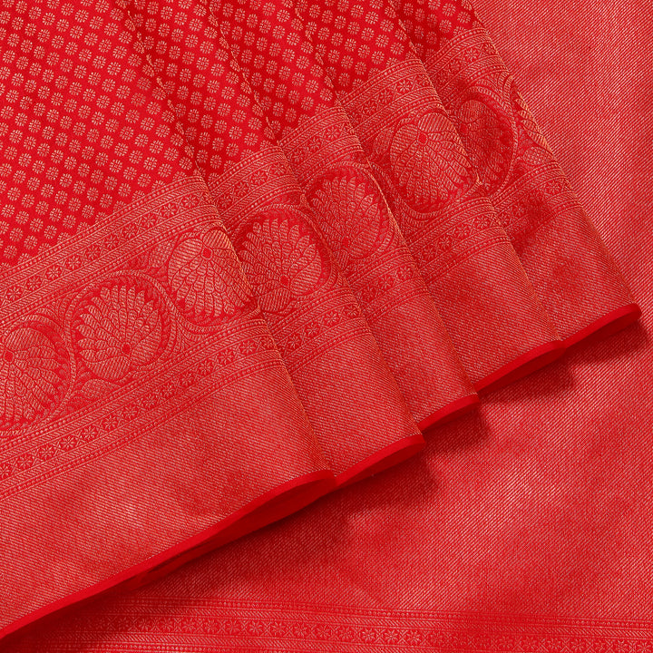 Kuberan Red Kanchivaram Silk Saree