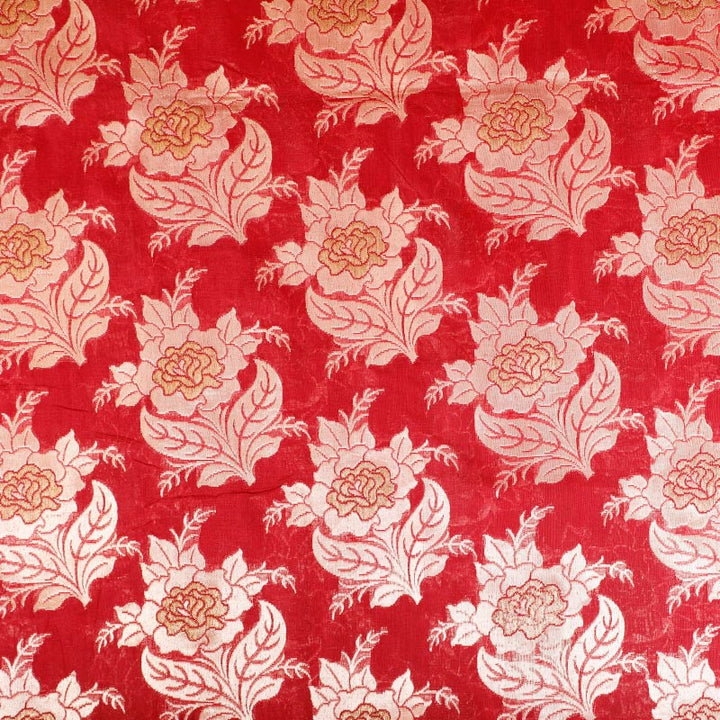 Kuberan Red Fabric