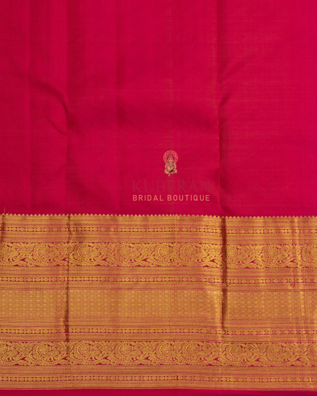 Kuberan Purple Kanchivaram Silk Saree