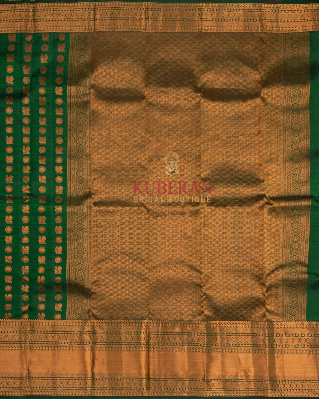 Kuberan Green Kanchivaram Silk Saree