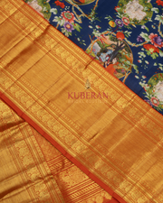 Kuberan Blue Prints Kanchipuram Silk Saree