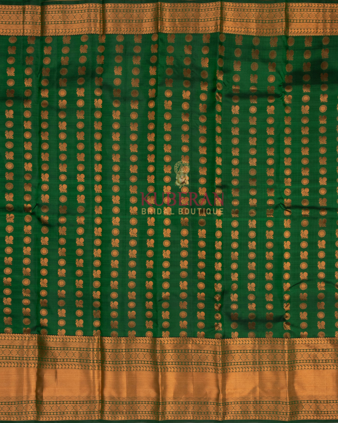 Kuberan Green Kanchivaram Silk Saree