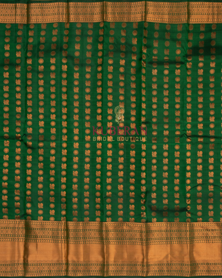 Kuberan Green Kanchivaram Silk Saree