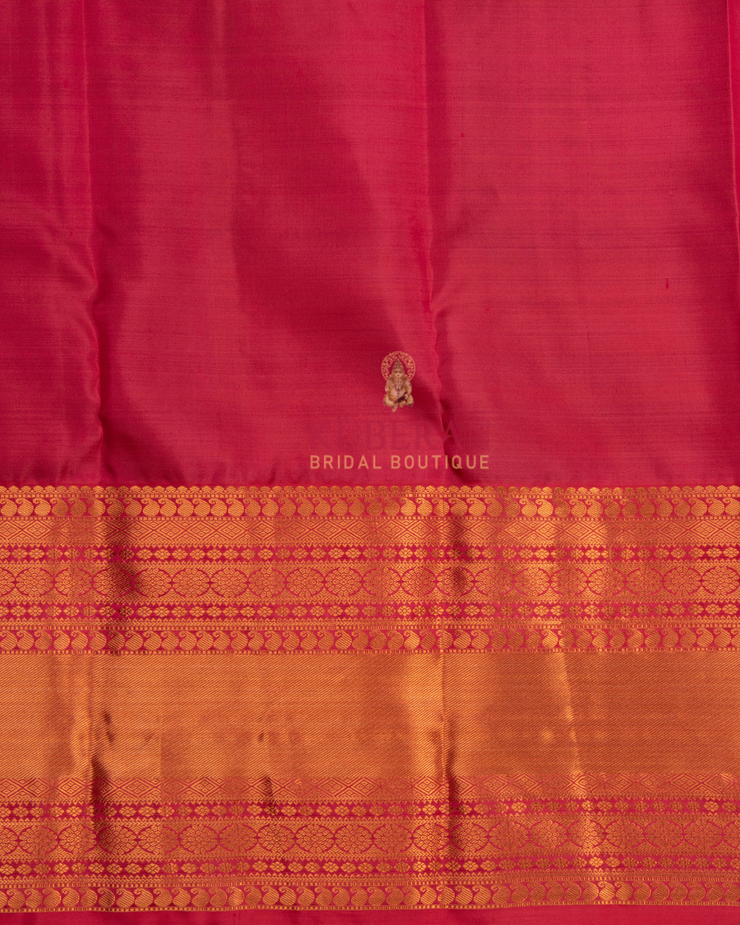 Kuberan Green Kanchivaram Silk Saree