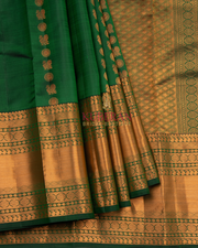 Kuberan Green Kanchivaram Silk Saree