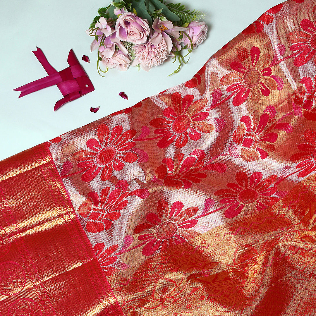 Pink Kanchivaram Sarees Online