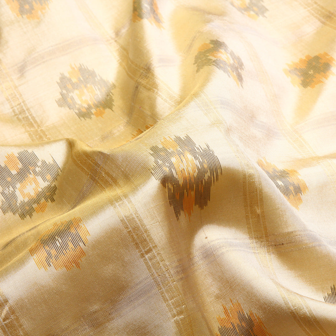 Kuberan Cream Pochampally Silk Saree
