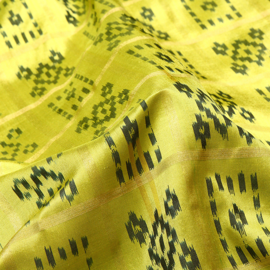Kuberan Yellow Pochampally Silk Saree