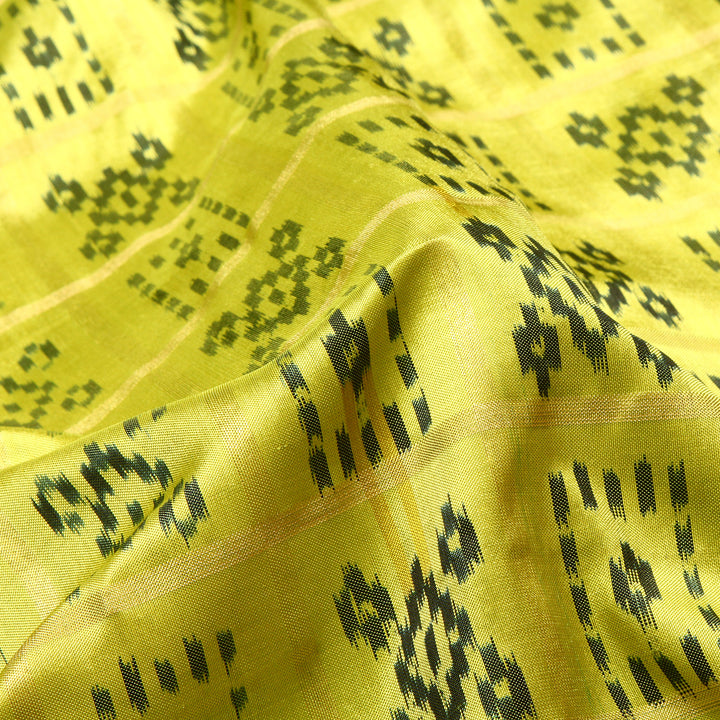 Kuberan Yellow Pochampally Silk Saree