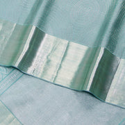 Kuberan Light Blue Kanchivaram Silk Saree