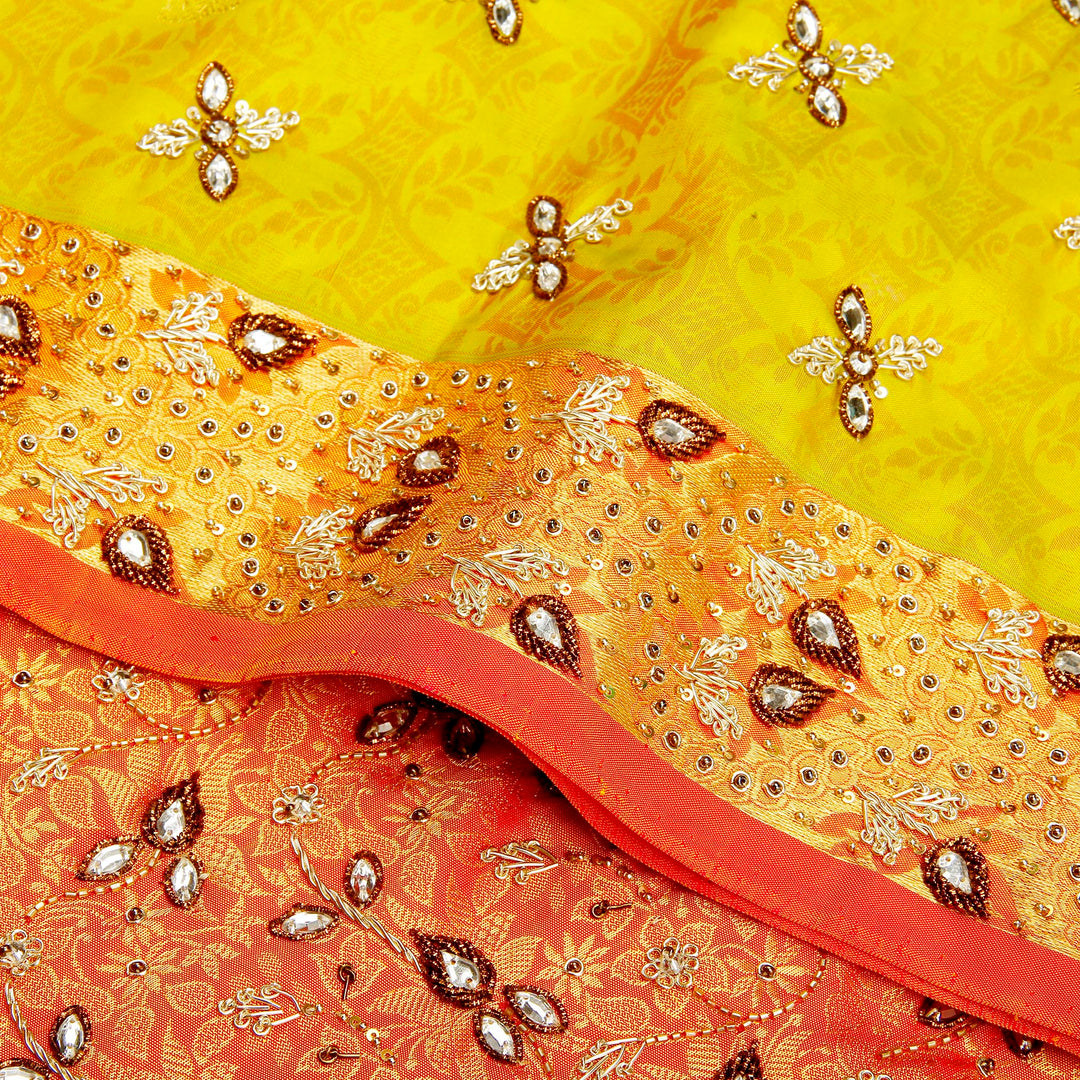 Kuberan Neem Green Fancy Sare