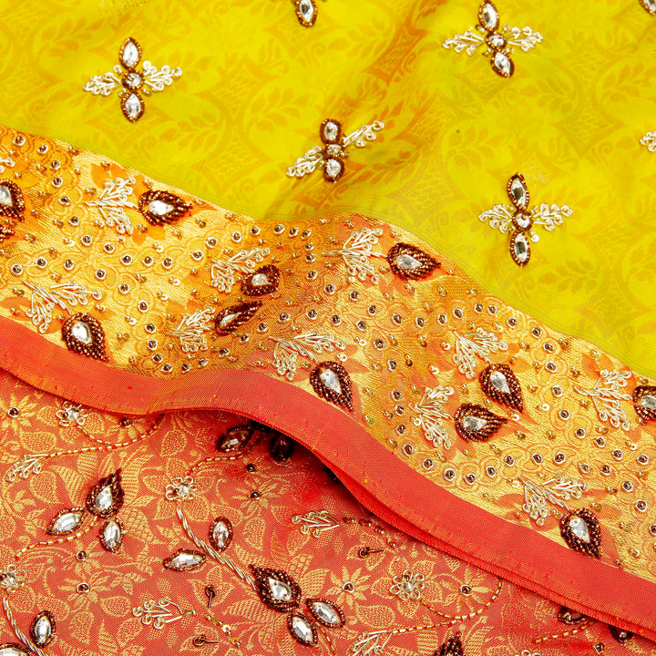 Kuberan Neem Green Fancy Sare