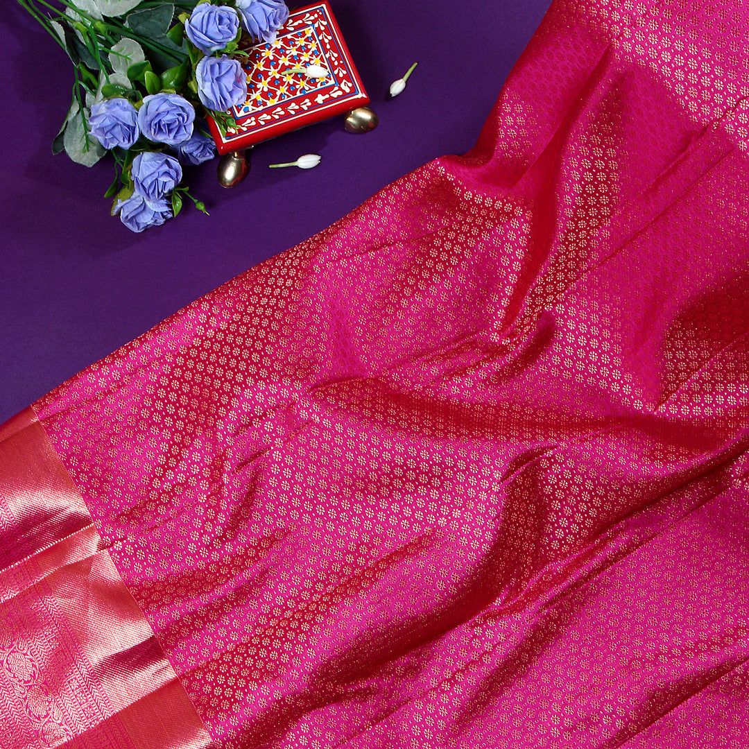 Kuberan Sky Blue Kanchivaram Saree