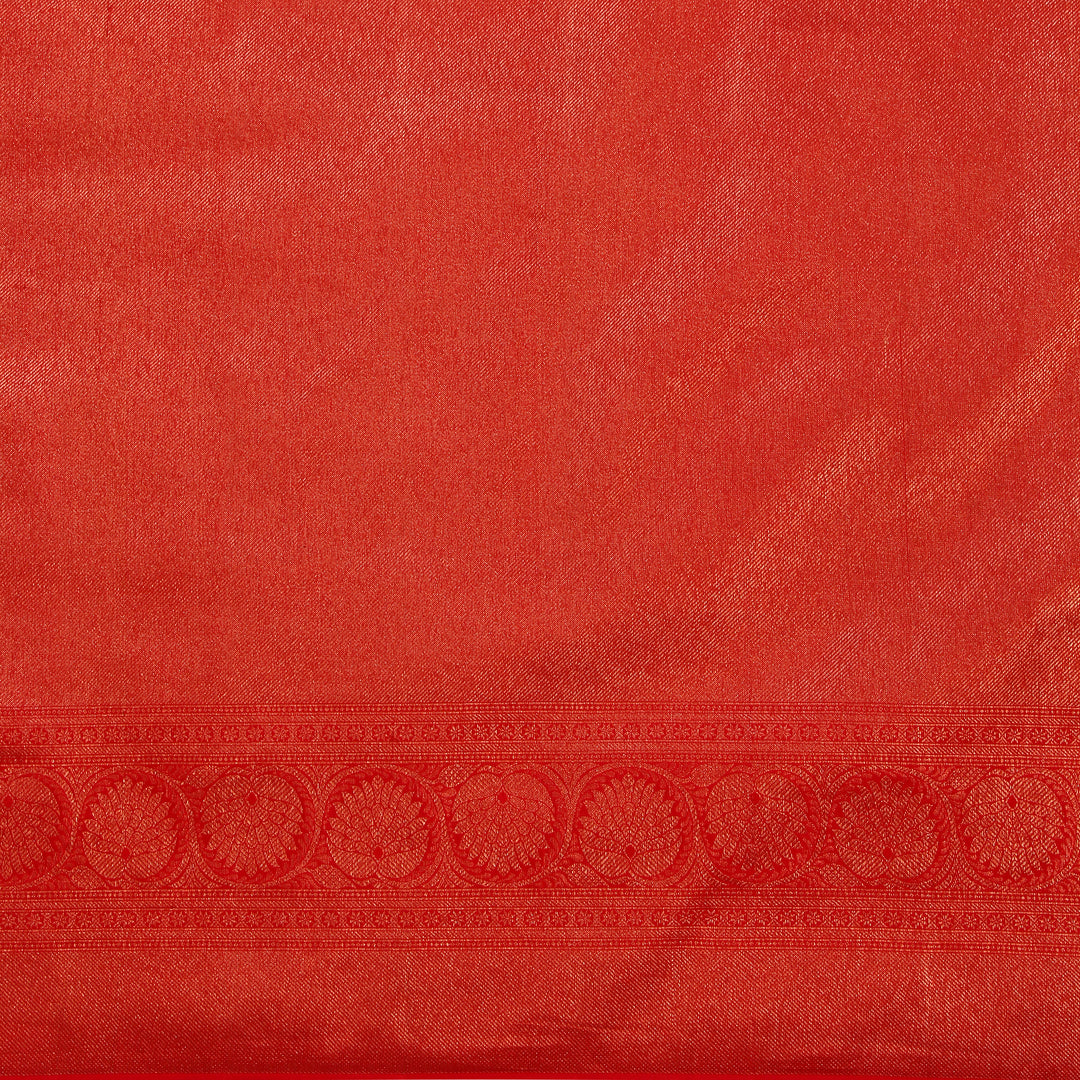 Kuberan Red Kanchivaram Silk Saree
