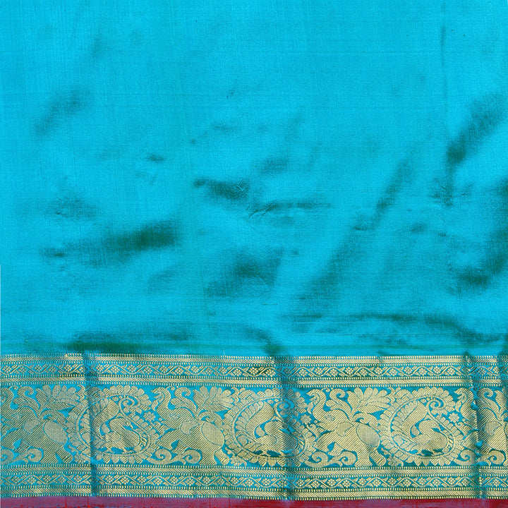 Kuberan Pink Pochampally Silk Saree