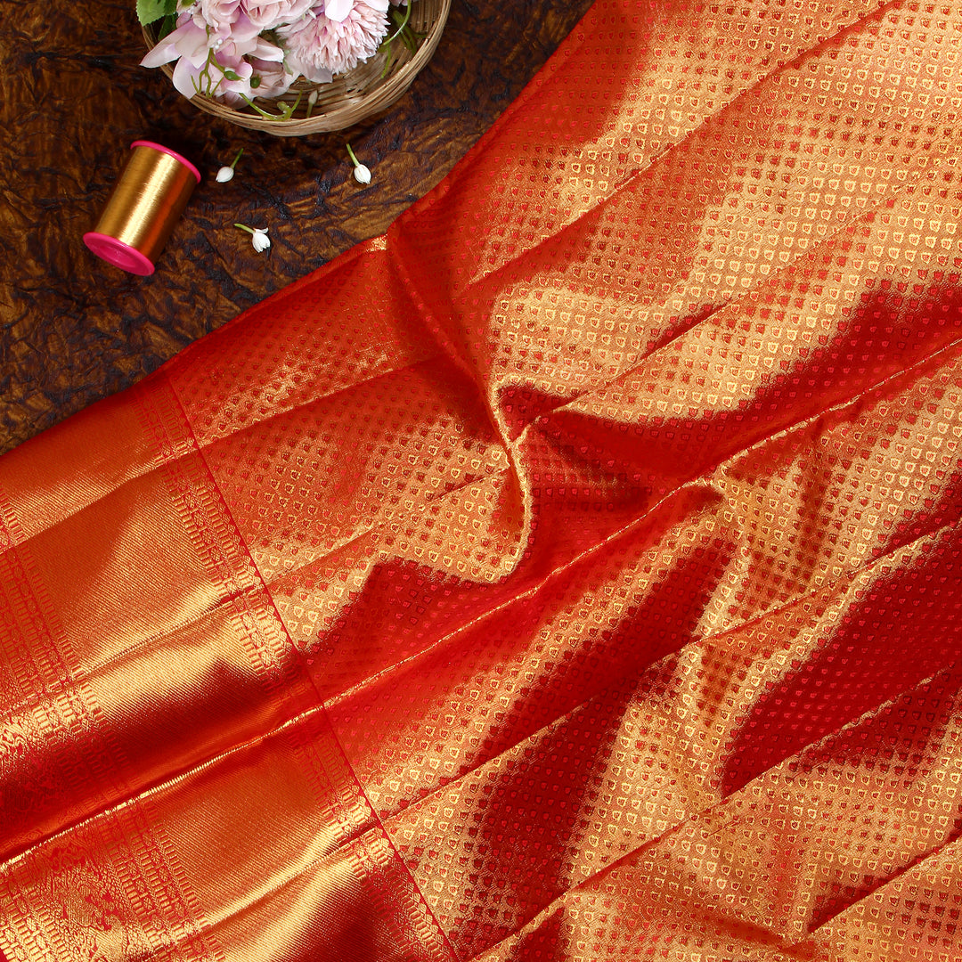 Blue Kanchivaram Saree