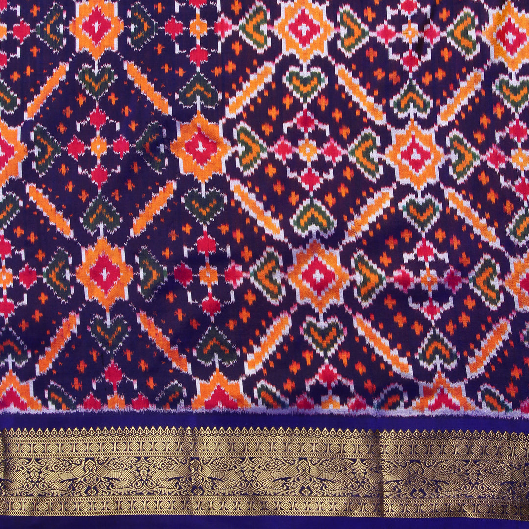 Kuberan Yellow Pochampally Silk Saree