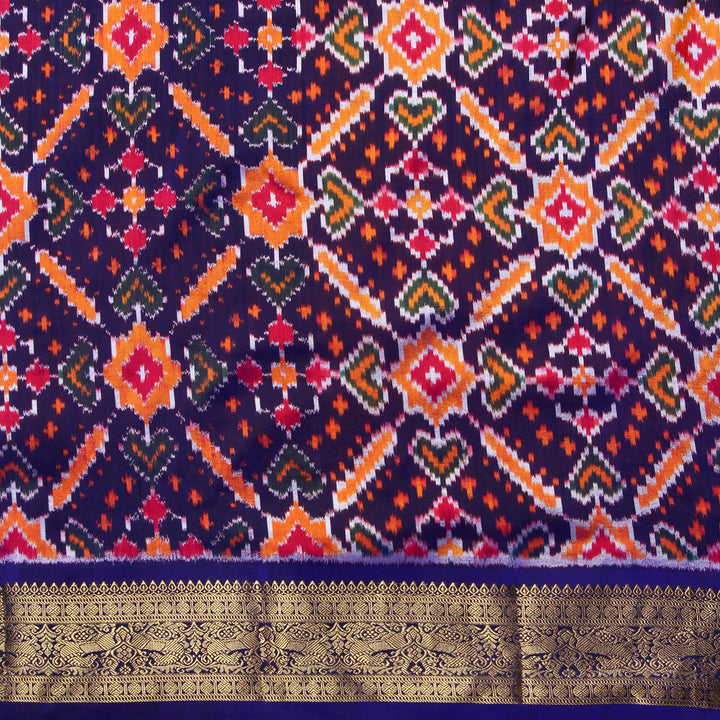 Kuberan Yellow Pochampally Silk Saree