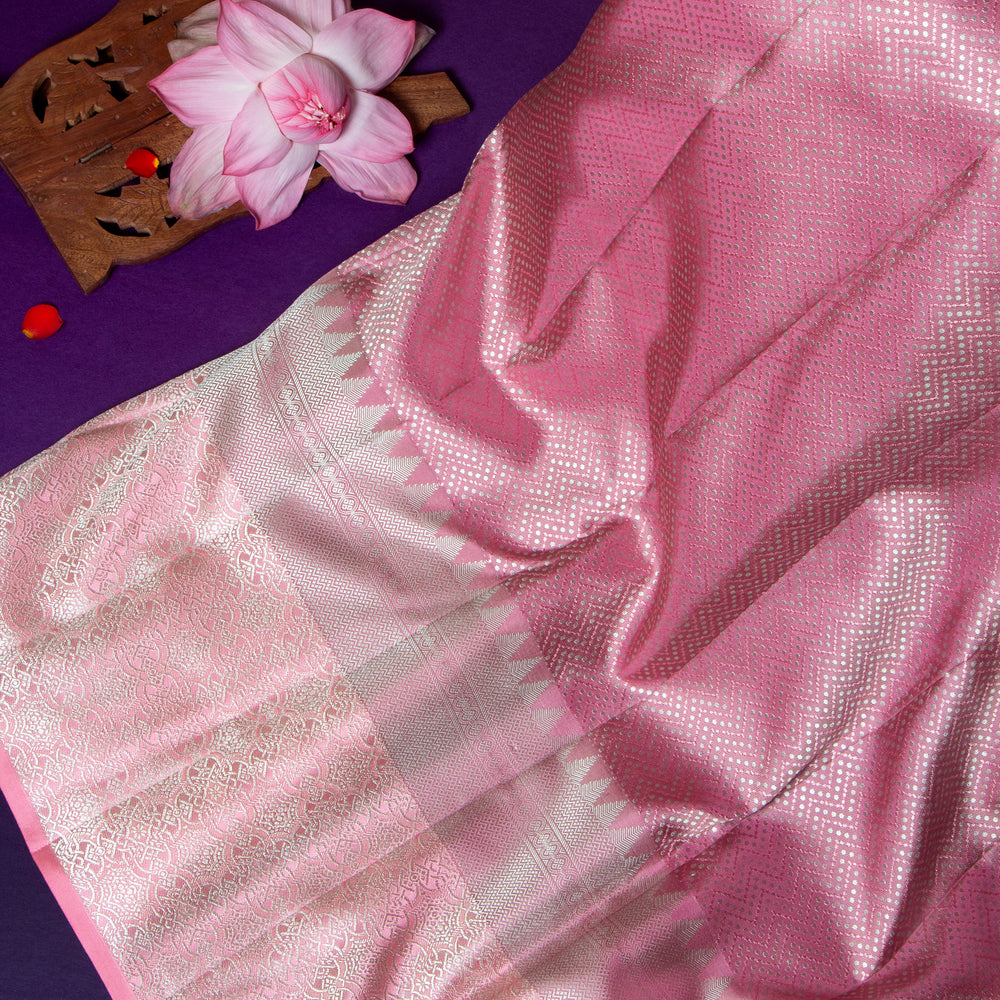 Silver Kanchivaram Saree