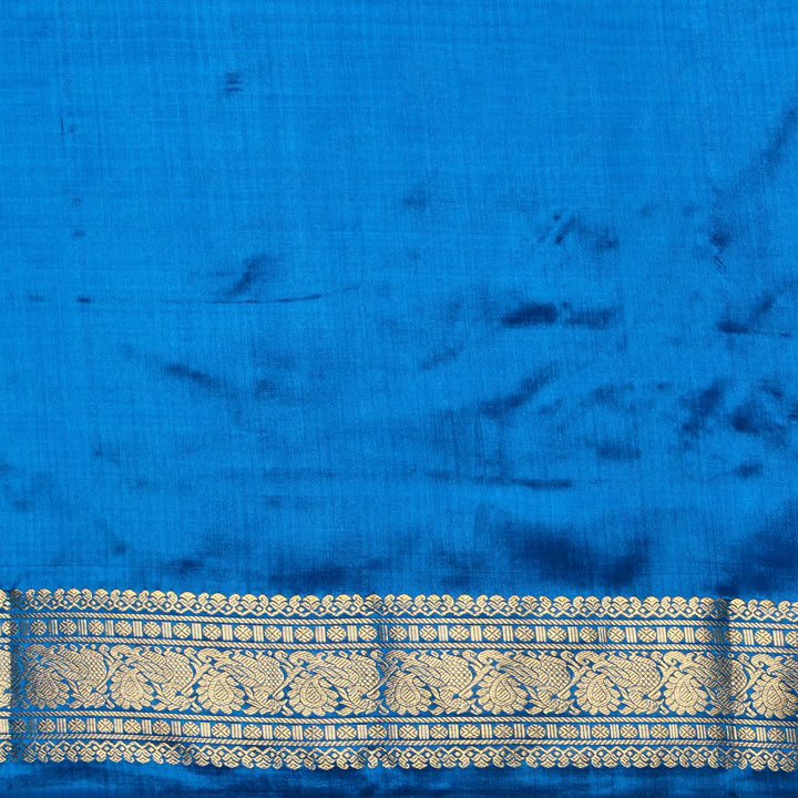 Kuberan Royalblue Pochampally Silk Saree