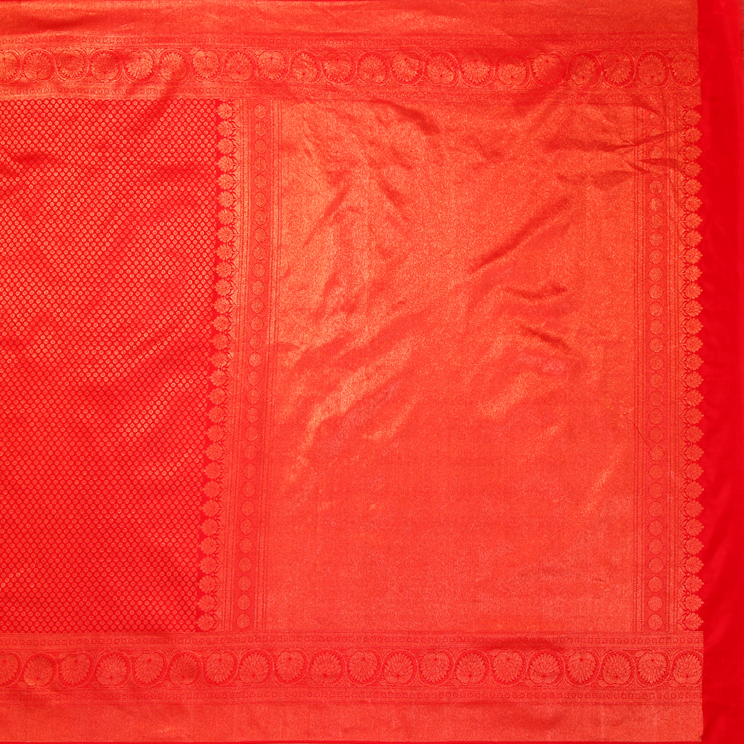 Kuberan Red Kanchivaram Silk Saree