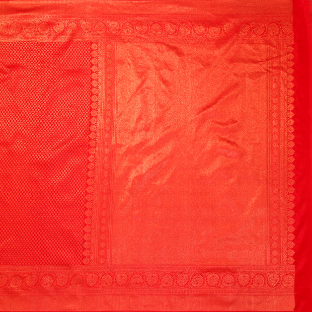 Kuberan Red Kanchivaram Silk Saree