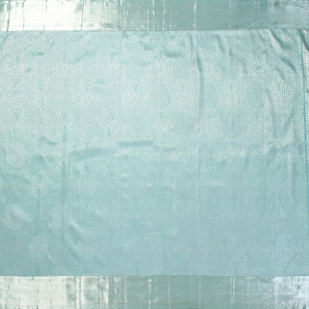 Kuberan Light Blue Kanchivaram Silk Saree